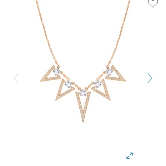 Swarovski 18K Rose Gold Plated Necklace - Picture 2 of 7